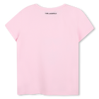 Tee-shirt illustration choupette KARL LAGERFELD KIDS 
                    FILLE