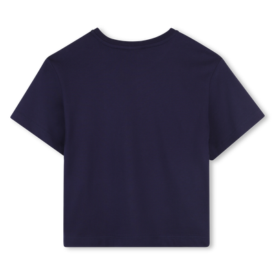 Tee-shirt imprimé à manches courtes LANVIN FILLE