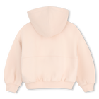 Sweat zipp&eacute; &agrave; capuche CHLOE 
                    FILLE