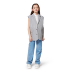Veste sans manche &agrave; rayures DKNY 
                    FILLE