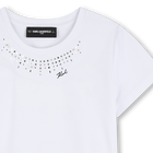 Tee-shirt manches courtes KARL LAGERFELD KIDS 
                    FILLE