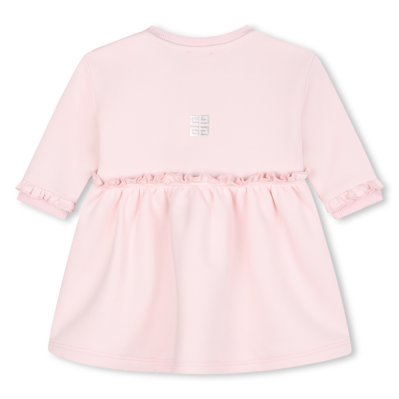 Robe molletonnée à volants GIVENCHY 
                    FILLE