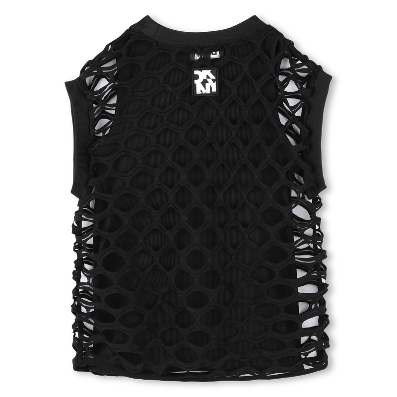 T-shirt bicolore 2 en 1 DKNY 
                    FILLE