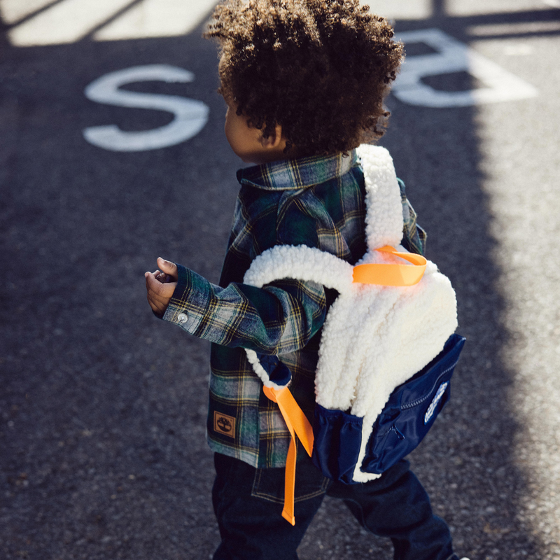 Sac à dos en polaire TIMBERLAND 
                    GARCON