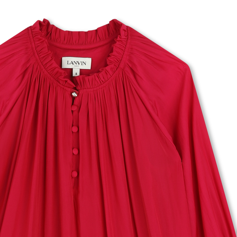 Robe de cérémonie avec volant LANVIN 
                    FILLE