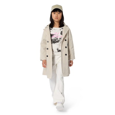 TRENCH DOUBL&Eacute; KARL LAGERFELD KIDS FILLE