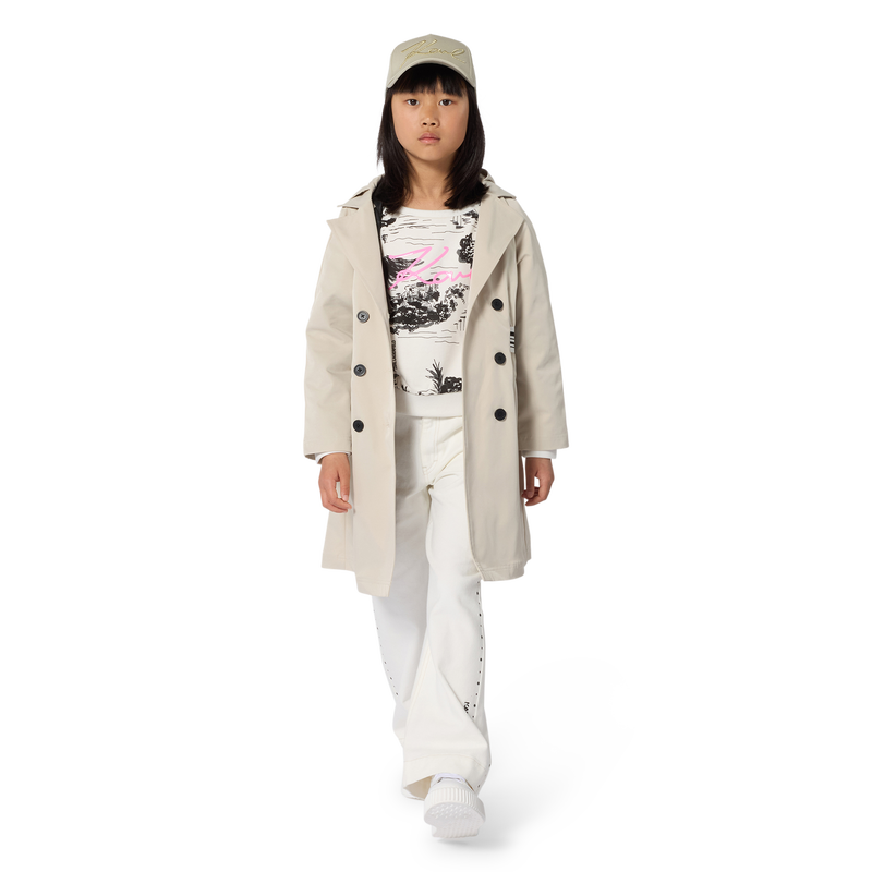 TRENCH DOUBL&Eacute; KARL LAGERFELD KIDS 
                        FILLE