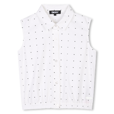 Chemisier sans manche imprim&eacute; DKNY FILLE