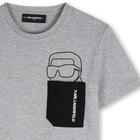 Tee-shirt manches courtes KARL LAGERFELD KIDS 
                    GARCON