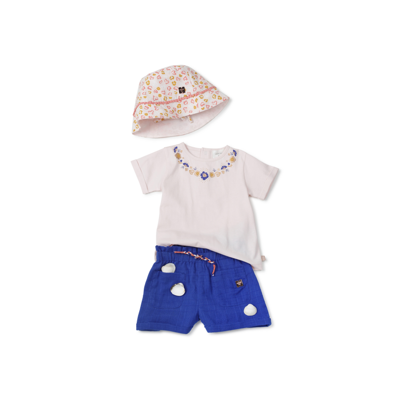 Chapeau imprimé en coton CARREMENT BEAU 
                    FILLE