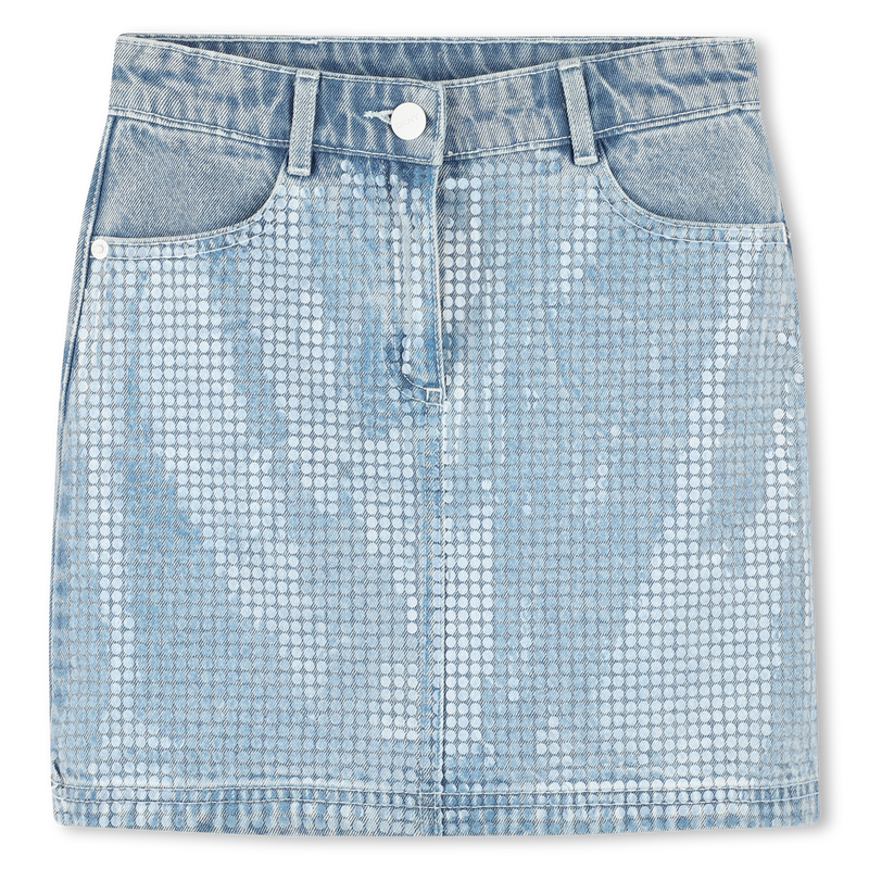 Jupe courte en jean DKNY 
                    FILLE