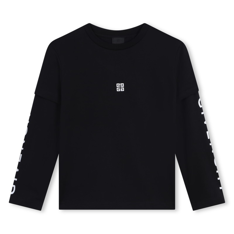 T-shirt 2-en-1 avec imprimés GIVENCHY 
                    GARCON