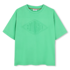 T-shirt d&eacute;lav&eacute;, ISLAND GREEN, hi-res