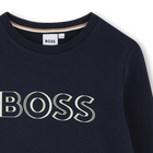 Sweat-shirt molletonn&eacute; BOSS 
                    GARCON