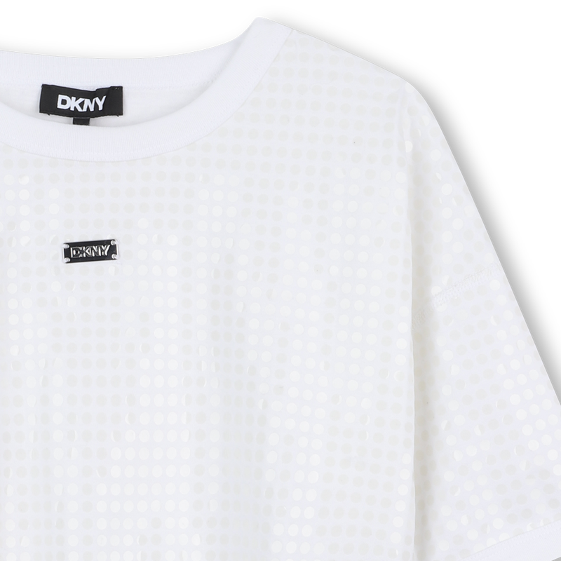Sweat-shirt à manches courtes DKNY 
                    FILLE