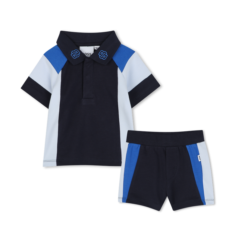 Ensemble polo et short BOSS 
                    GARCON