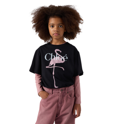 Tee-shirt manches longues CHLOE FILLE