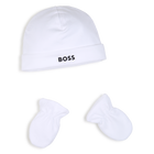 Ensemble pyjama + body + bonnet + mouffles BOSS 
                    GARCON
