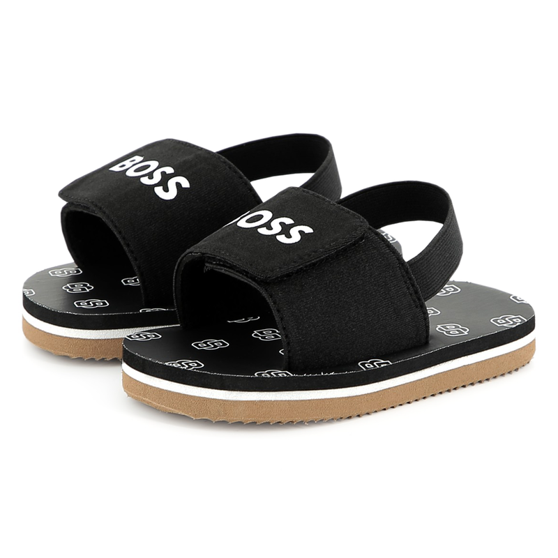 Claquettes avec fermeture BOSS 
                        GARCON