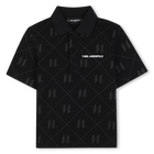 Polo manches courtes KARL LAGERFELD KIDS 
                    GARCON