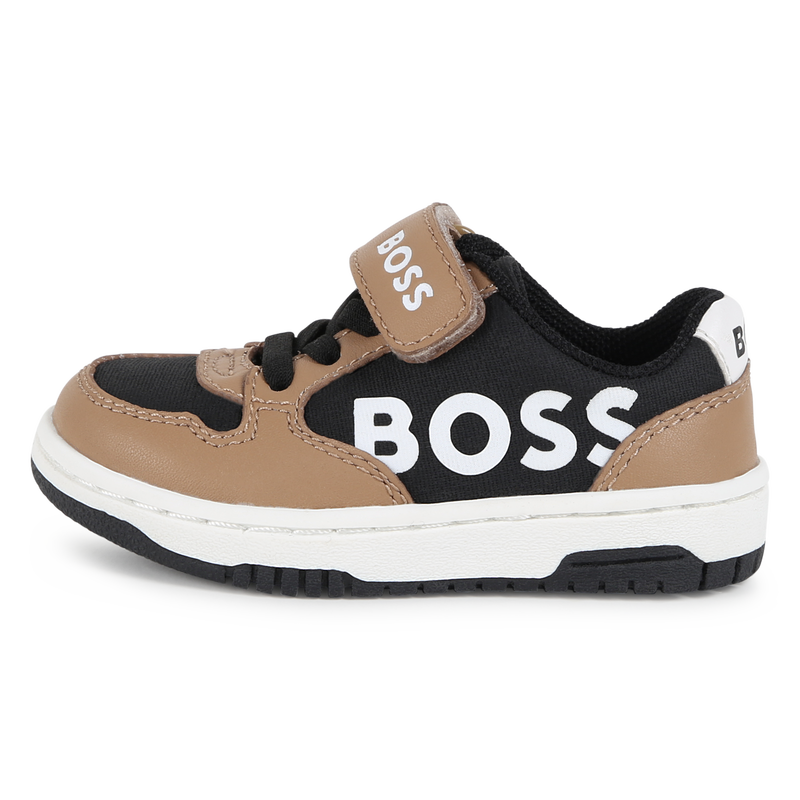 Baskets  lac&eacute;es a bande auto-agrippante BOSS 
                        GARCON