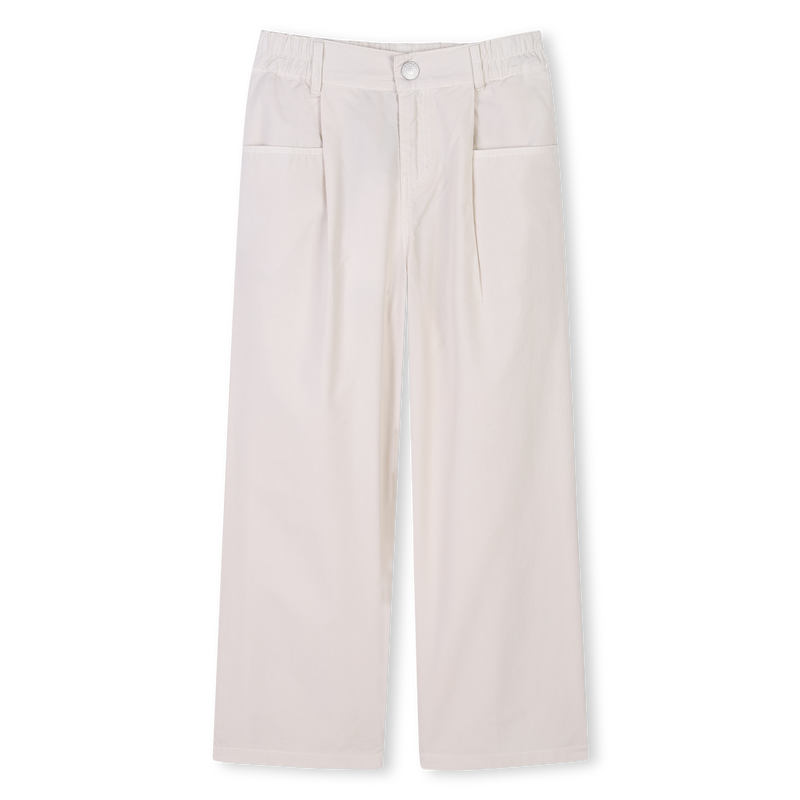Pantalon évasé en popeline KENZO KIDS 
                    FILLE