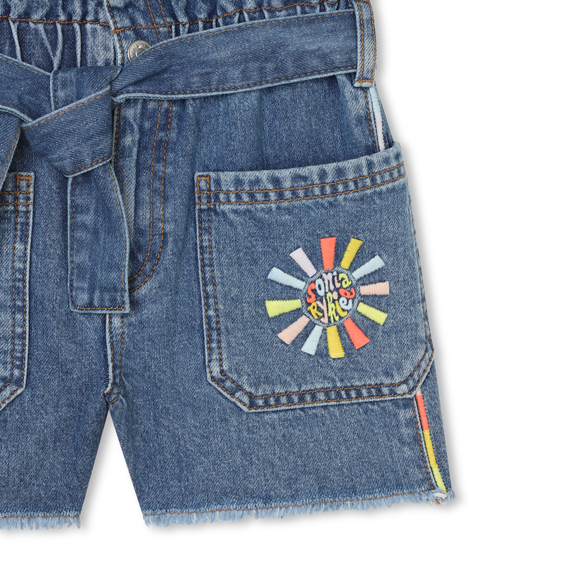 Short en jean à bords francs SONIA RYKIEL 
                    FILLE