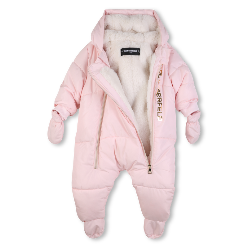 Combinaison pilote en polyester KARL LAGERFELD KIDS 
                    FILLE