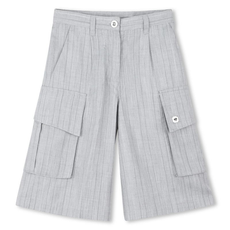 Short long à rayures tissées DKNY 
                    FILLE