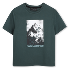 Tee-shirt manches courtes KARL LAGERFELD KIDS 
                    GARCON