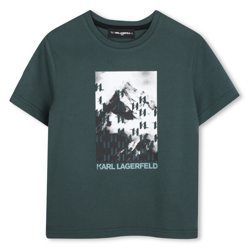 Tee-shirt manches courtes KARL LAGERFELD KIDS 
                        GARCON