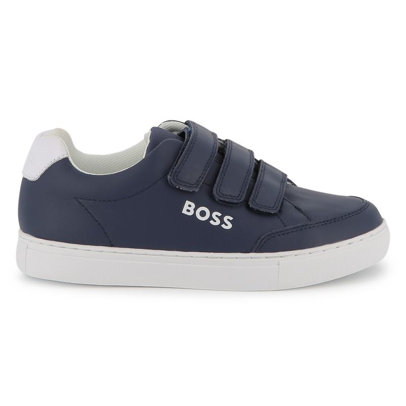 Baskets en cuir de vachette BOSS 
                    GARCON