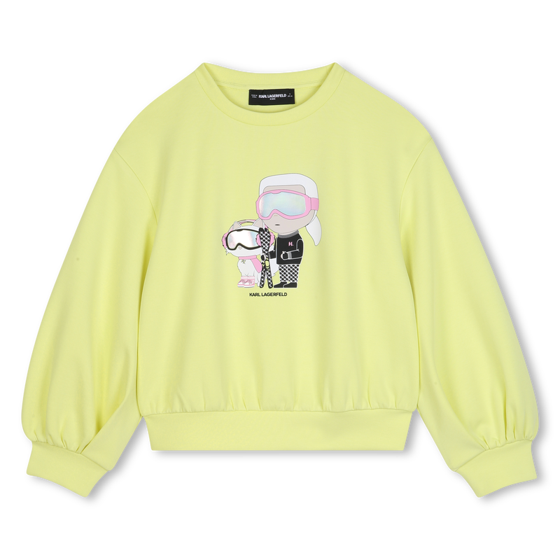 Sweat-shirt KARL LAGERFELD KIDS 
                        FILLE
