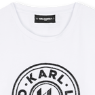 T-shirt &agrave; manches longues KARL LAGERFELD KIDS 
                    FILLE