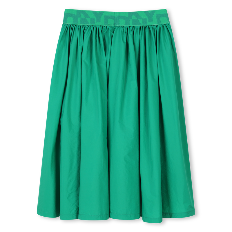 Jupe midi &agrave; taille &eacute;lastiqu&eacute;e DKNY 
                        FILLE