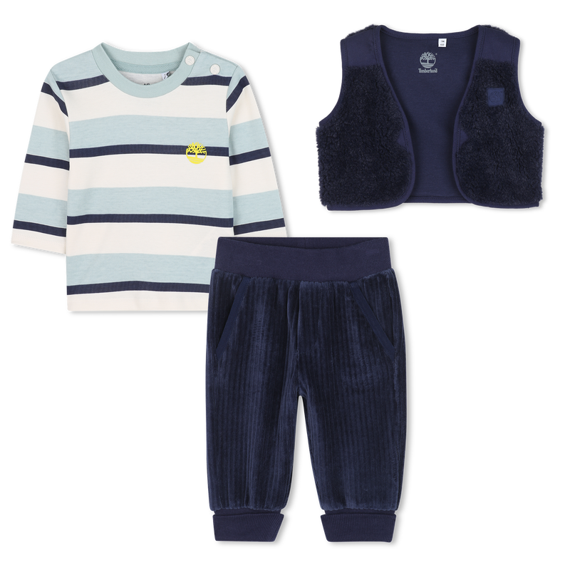Tenue trois pièces motif zèbre TIMBERLAND 
                    GARCON