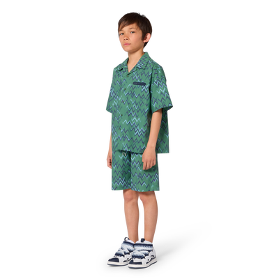 BERMUDA EN POPELINE LANVIN GARCON