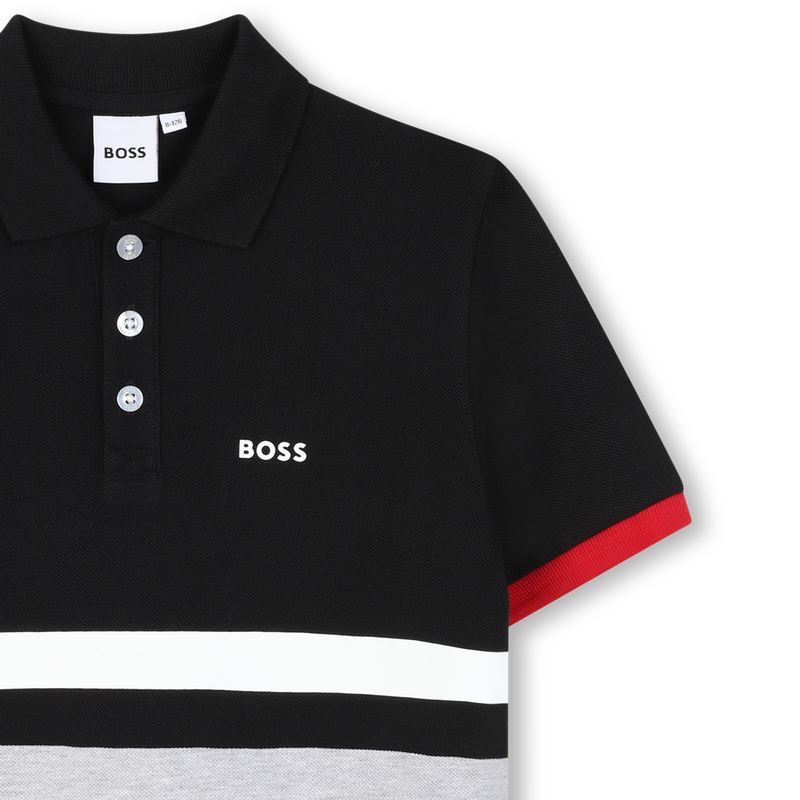 Polo coton BOSS 
                    GARCON