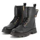 Bottes &agrave; lacets en cuir de vachette ZADIG VOLTAIRE 
                    FILLE