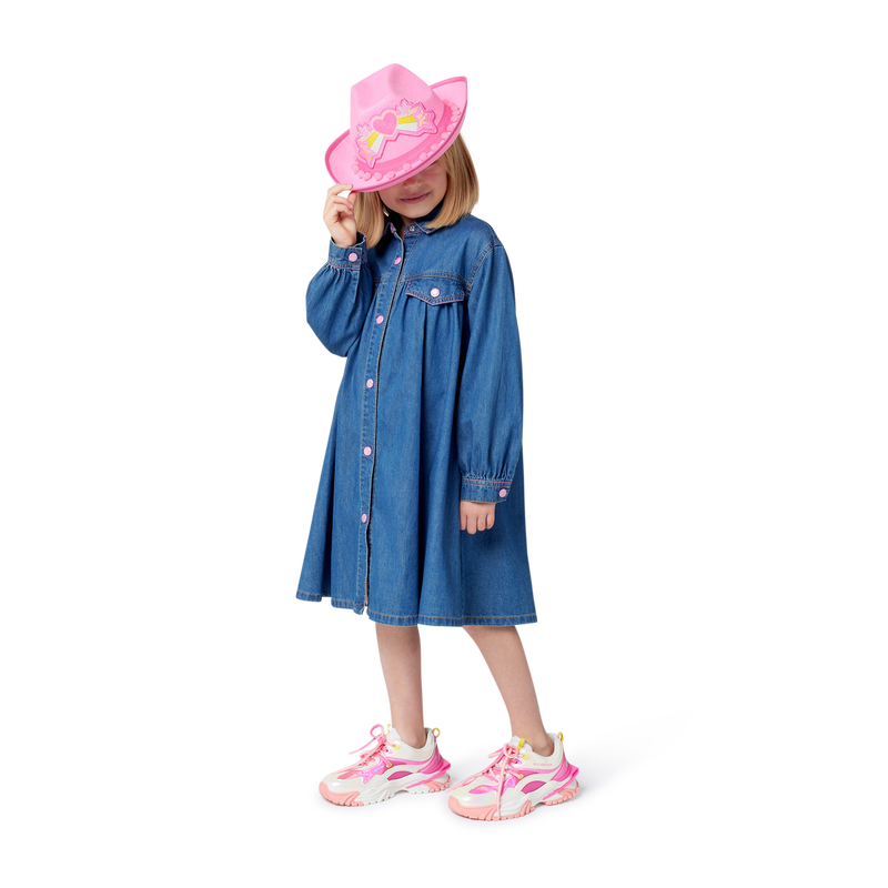 Chapeau western à pompons BILLIEBLUSH 
                    FILLE