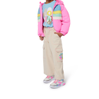 Doudoune multicolore &agrave; capuche BILLIEBLUSH 
                    FILLE