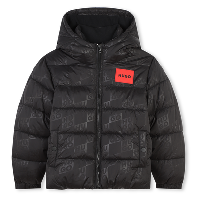 Doudoune zippée imprimée Hugo GARCON