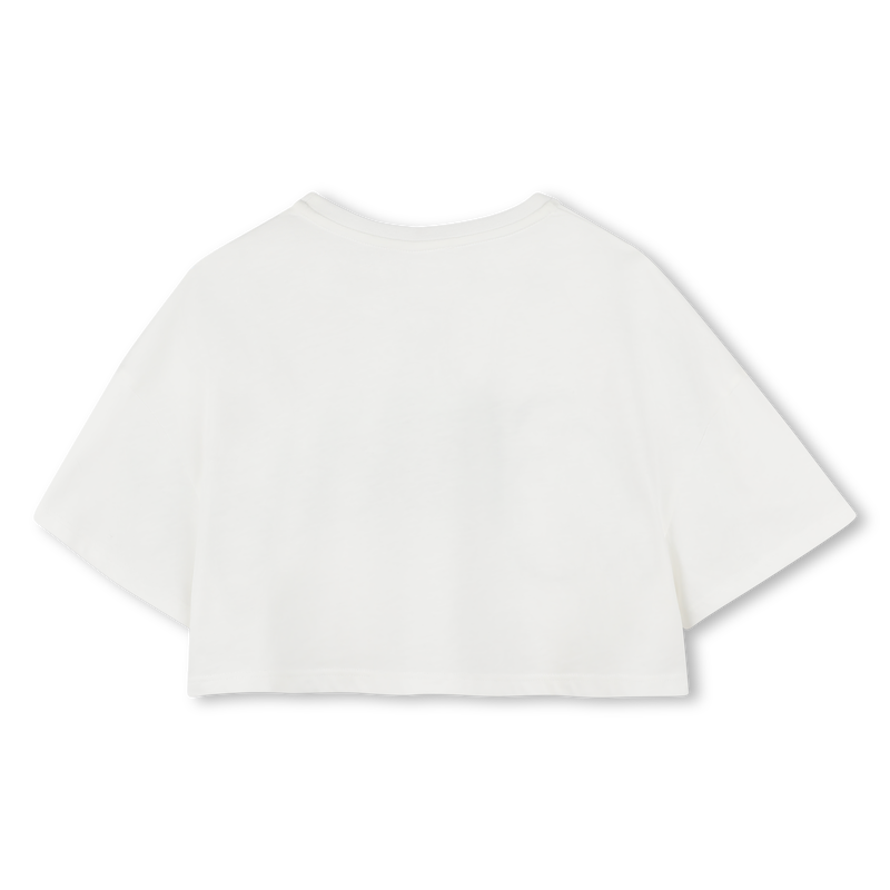 T-shirt court avec grand logo CHLOE 
                    FILLE