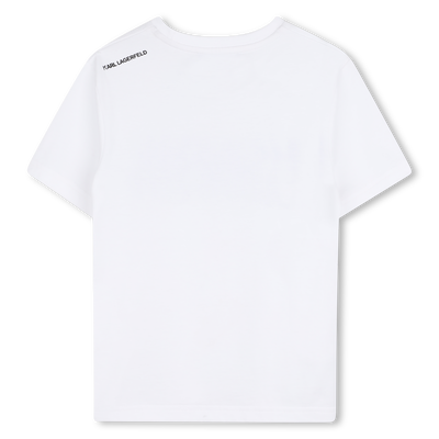 T-SHIRT MANCHES COURTES KARL LAGERFELD KIDS GARCON