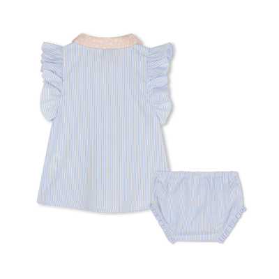 Ensemble robe et culotte rayés KENZO KIDS FILLE