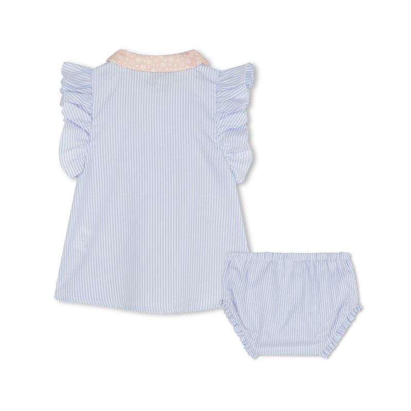 Ensemble robe et culotte rayés KENZO KIDS 
                    FILLE