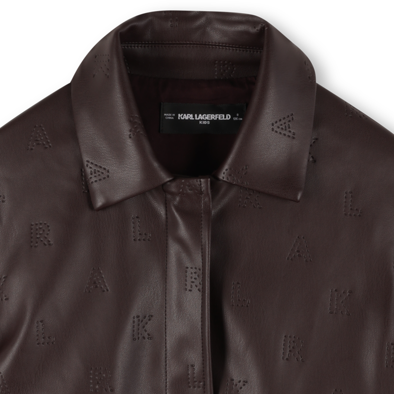 Veste avec fermeture zippée KARL LAGERFELD KIDS 
                    FILLE