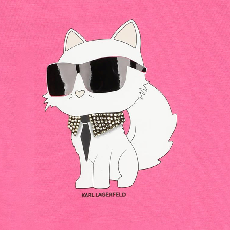 T-shirt à manches courtes KARL LAGERFELD KIDS 
                    FILLE