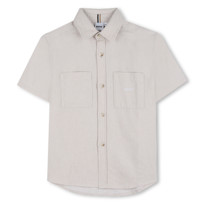 CHEMISE MANCHES COURTES BOSS GARCON