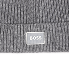 Bonnet tricot avec badge BOSS 
                    GARCON